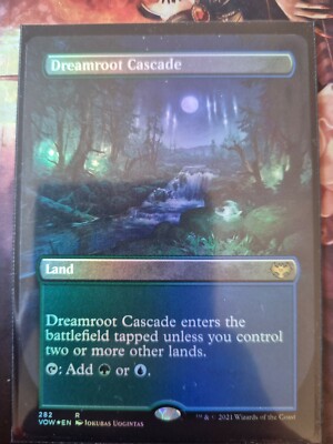 MTG - (VOW) Innistrad: Crimson Vow - Dreamroot Cascade (Borderless Foil)