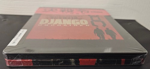 DJANGO UNCHAINED Blu-ray Steelbook Taiwan Embossed Region Free DiCaprio Sealed - Picture 6 of 8
