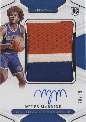 2021-22 Panini National Treasures - Miles McBride #128
