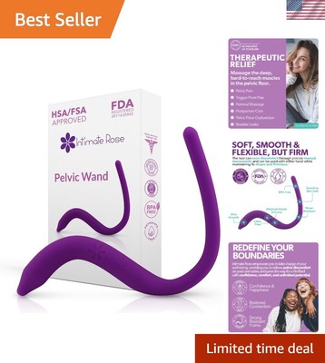 Pelvic Wand, Pelvic Floor Muscle Trigger Point Massager, Perineal Massage Too...