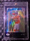 2024 Panini Donruss Optic - Rated Rookie Bo Nix #209 Purple Shock Prizm (RC)