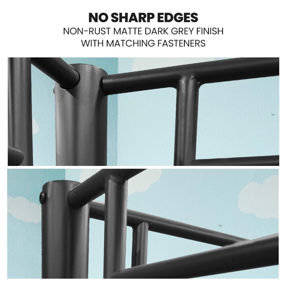 Kingston Slumber 2in1 King Single Metal Bunk Bed Frame, with Modular Design - image 4 of 4