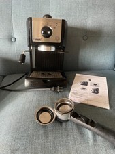 DeLonghi Espresso and Cappuccino Machine Black EC155