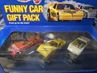 Vintage 1990 Hot Wheels Funny Car Gift Pack #7456 Die Cast Cars Castrol GTX
