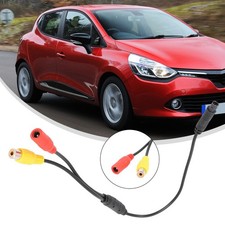 Car Reverse Camera Connector Cable with 4 Pin Male to Female Adapter