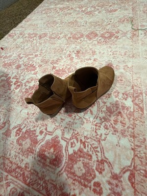 Wonder Nation Girls Suede Fashion Ankle Booties