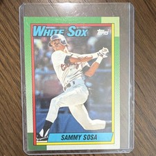 1990 Topps Baseball Sammy Sosa #692 Rookie Base Set Chicago White Sox