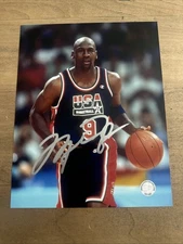 Michael Jordan autographed 8x10 photo with coa Auto Chicago Bulls GOAT 