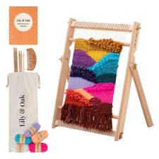Weaving Loom for Adults Kids - Weaving Loom Kit Beginner-Friendly Table L...