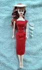 Vintage Barbie Sheath Sensation Complete Outfit Dress Hat Gloves Shoes 1961-64