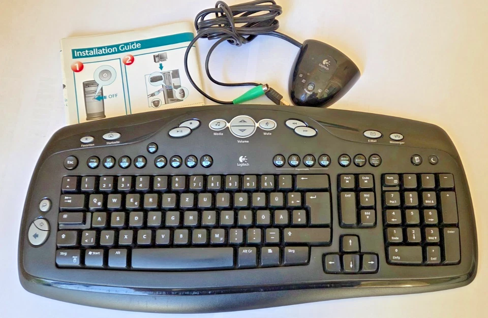 Logitech Tastatur - Keyboard Cordles Kabellos