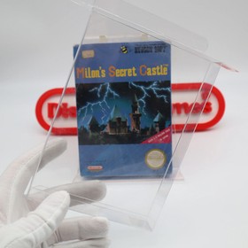 NES Nintendo MILON'S SECRET CASTLE - EARLY PRODUCTION ROUND SOQ! NEW & Sealed!
