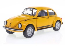 Solido 1:18 Volkswagen Beetle 1303 Jeans Yellow 1974 (S1800522) Diecast Model