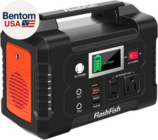 Portable Power Station 200W,  40800Mah Backup Power Battery Pack with 110V AC Ou