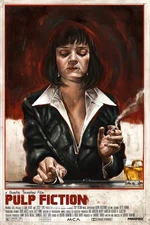 Pulp Fiction -Poster E— Limited Poster, gallery Print