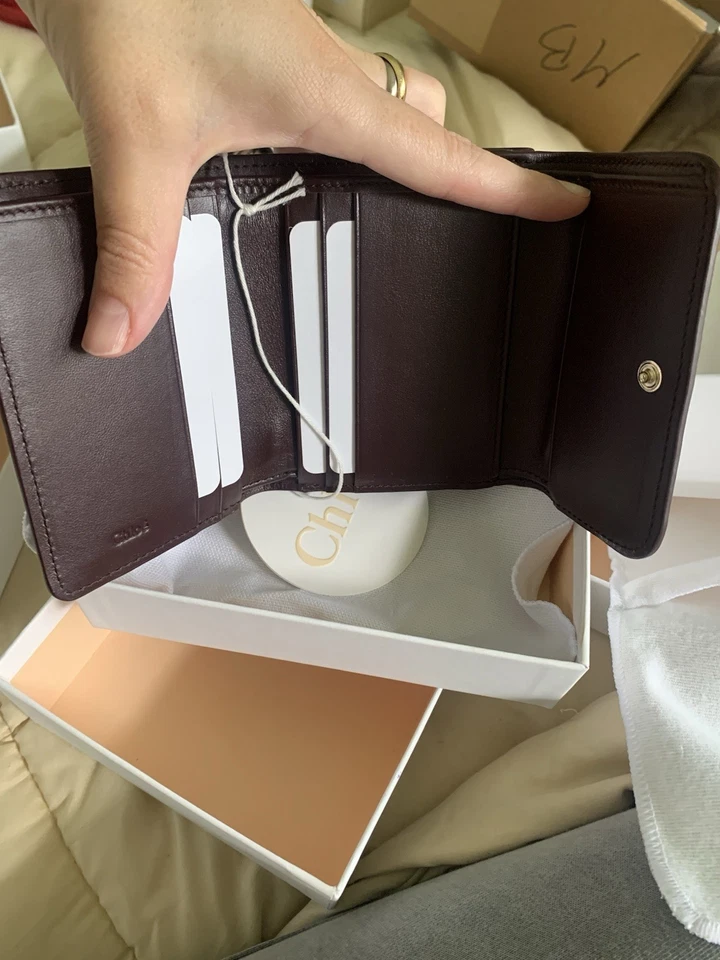 Cartera de cuero para mujer Chloe Foto 3 de 4