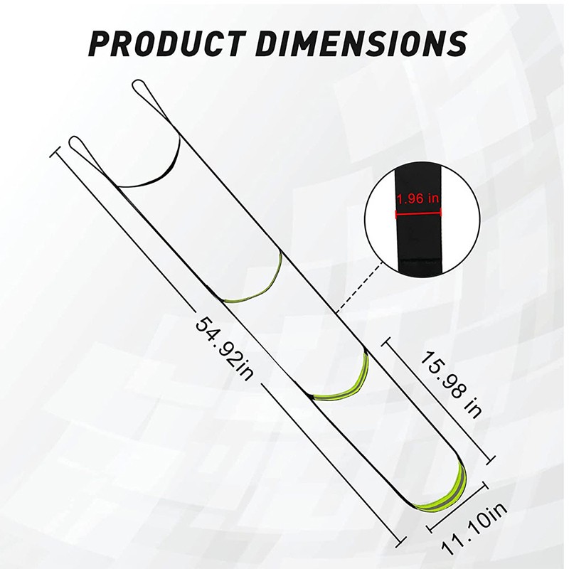 3 Step Climbing Stick Aider - 600Lbs Strength Climbing Webbing Rope La – Highwild