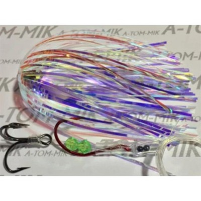 A-Tom-Mik Captain's Unrigged Trolling Flies Mirage 4 Pack