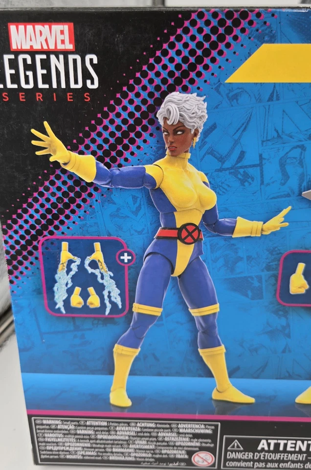 Marvel Legends X-Men Paquete de 3 Juegos Storm Forge Jubilee Gambito Banshee Psylocke 6" Foto 4 de 4