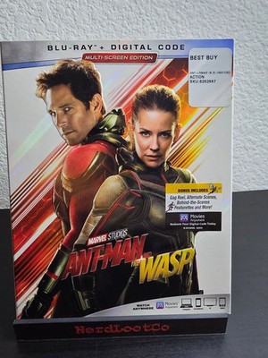 Ant-Man and the Wasp Blu-ray 2018 Multi-Screen Edition Paul Rudd Marvel Studios