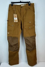 Fjallraven Vidda Pro Vented Men’s Trekking Trousers Brown Tan Size Men’s 32x32