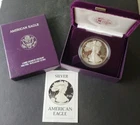 1986 S Proof $1 American Silver Eagle Dollar