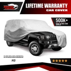 Hummer H3 4 Layer Waterproof Car Cover 2006 2007 2008 2009 2010 2011 2012