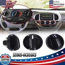 3PCS AC Climate Control Knob Air Switch 559050C010 For 2000-2006 Toyota Tundra