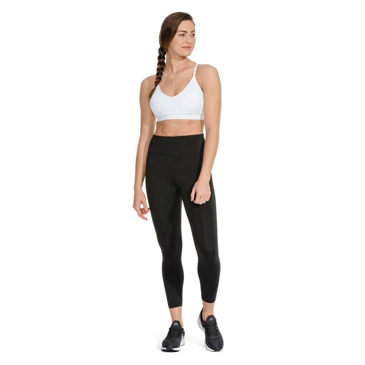 Nike One Women's 7/8 Power Tights (AT1102) Black Small
