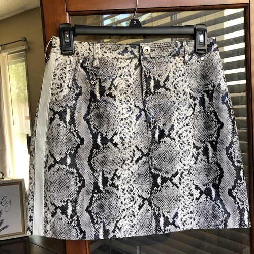 BB Dakota Faux Leather Snake Print 