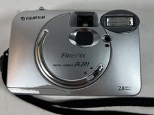 Fujifilm FinePix A201 2.0MP Silver Compact Digital Camera - No Memory Card