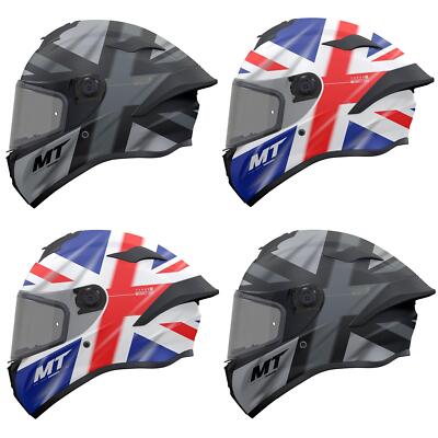 MT Targo S Britain Full Face Motorcycle Helmet Sport Touring Race Bike Lid  UK