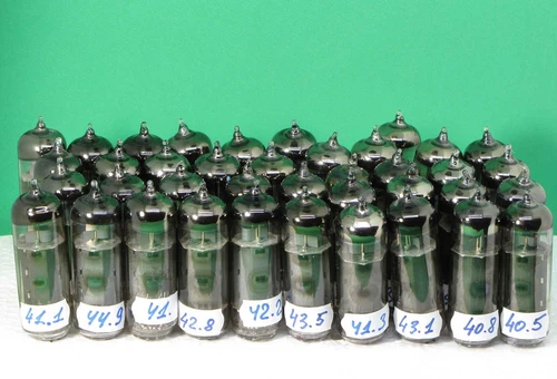 * MATCHED QUAD 4 pcs x 6P14P  ~ EL84 ~ 6BQ5 VINTAGE USSR TUBES = Free shipping
