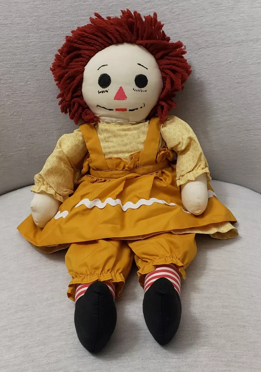 Handmade raggedy top ann doll