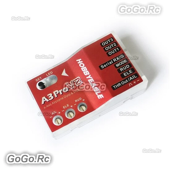 HobbyEagle A3 Pro V2 6 axis Gyro Stabilizer For Rc Airplane Latest