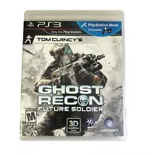 Tom Clancy's Ghost Recon Future Soldier PlayStation 3 3D PS3 Compatible CIB GUC