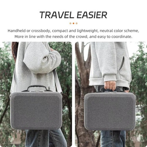 Pour DJI Flip Multifonctionnel Portable Bandoulière Sac de Rangement Sac à Main - Photo 10/11