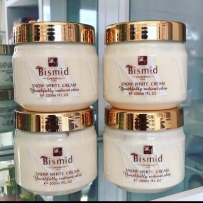 Crème Visage Blanchissante BISMID SPF 30 - 50 Ml, Défense UV, Réparateur, Nigeria