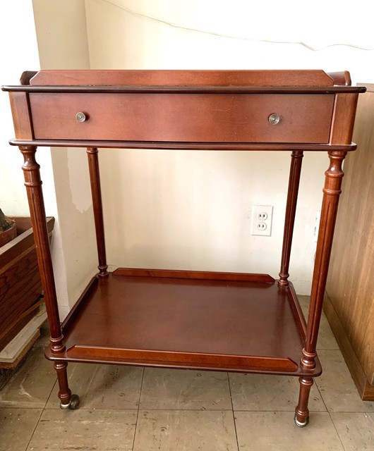 Vintage BOMBAY COMPANY TEA, SERVING or BAR CART Rolling Discontinued