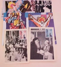 VATICAN  6 DIFF. MAXI CARDS 1963-1966