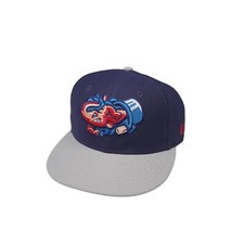 NEW ERA Jacksonville Jumbo Shrimp Hat 7 1/4 Fitted Hat MLB Baseball Minor League