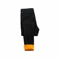 Women's Winter Sherpa Fleece Lined Jeans, Thick Cashmere Warm Pants