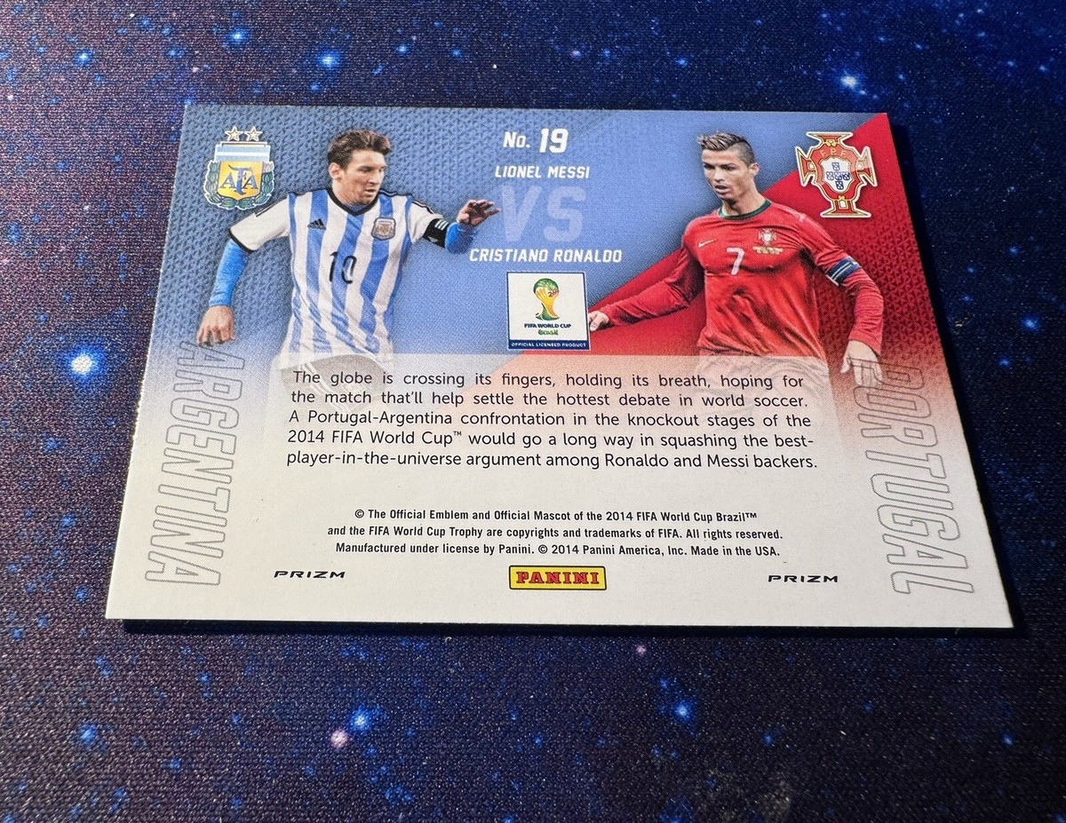 その他 2014 Panini Prizm Messi RONALDO base 2014 Panini Prizm Messi RONALDO base