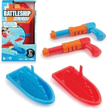 Hasbro Battleship Splash Game  Backyard Pool Water Toys for Outdoor Summer Fun