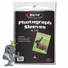 BCW 6x8 Photo Sleeves 100ct Pack FREE SHIP