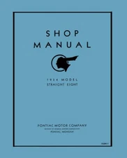 1934 Pontiac Straight Eight Shop Service Repair Manual Book Engine Wiring OEM