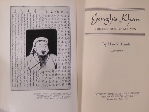 Harold Lamb "Genghis Kahn" International Collectors Library ICL Limited Ed - Picture 2 of 8