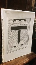 Maurice Maeterlinck PELLEAS E MELISENDA xilografie Doudelet 1922 ed. in 1000 es