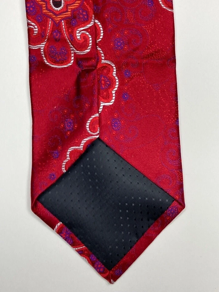 Corbata formal Irvine Park para hombre 62" L x 3,5" W multicolor 100 % seda  Foto 3 de 4