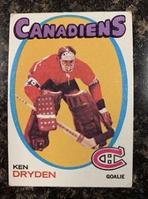 1971 Topps #45 Ken Dryden ROOKIE CARD Hockey Card NHL 1971-72